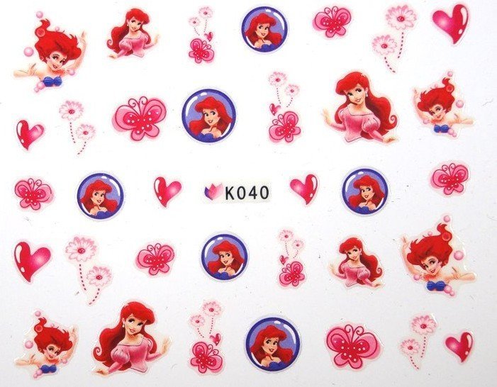 Disney Mickey ,Betty Boop 3D Nail Art Sticker Decal USA Seller Free Fast Ship