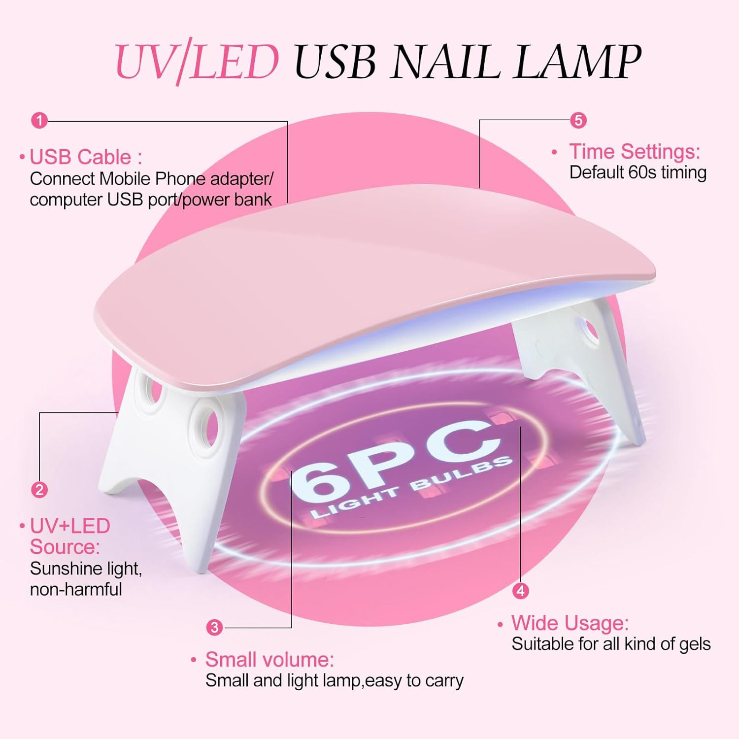 Acrylic Nail Kit with Drill and U V Light, Professional Nail Kit Acrylic Set for