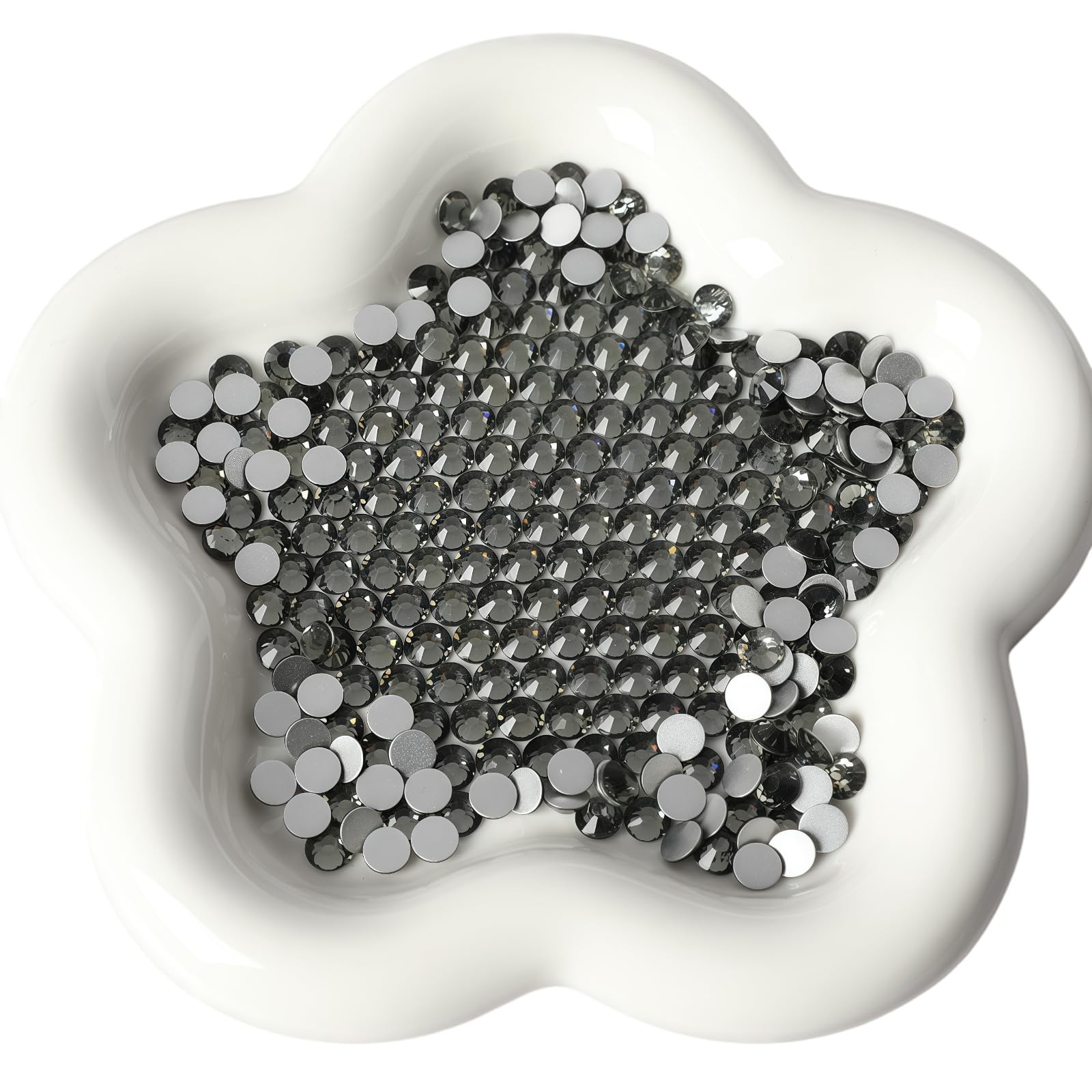 Diamonland Flatback Glass Crystal Rhinestones Rounds Gems for Bedazzling Nail…