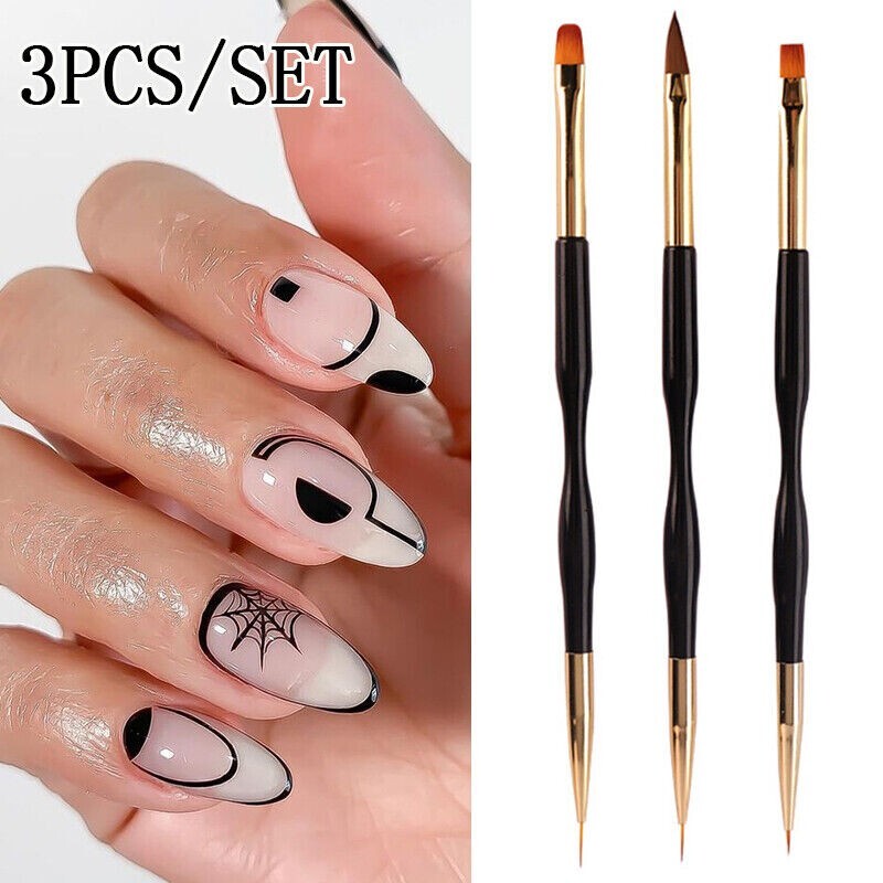 Builder Gel Liner Brush Nail Art UV Extension Tool #6 Size Painting High Quality