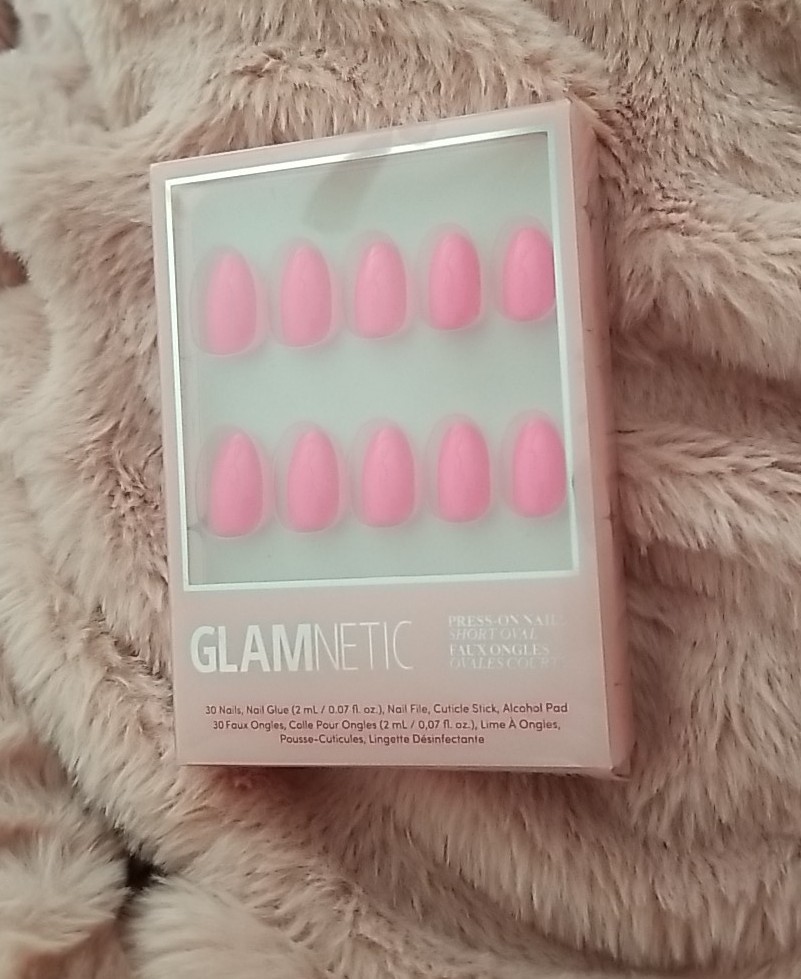Glamnetic Press-On Nails – Hot Pink – 30ct