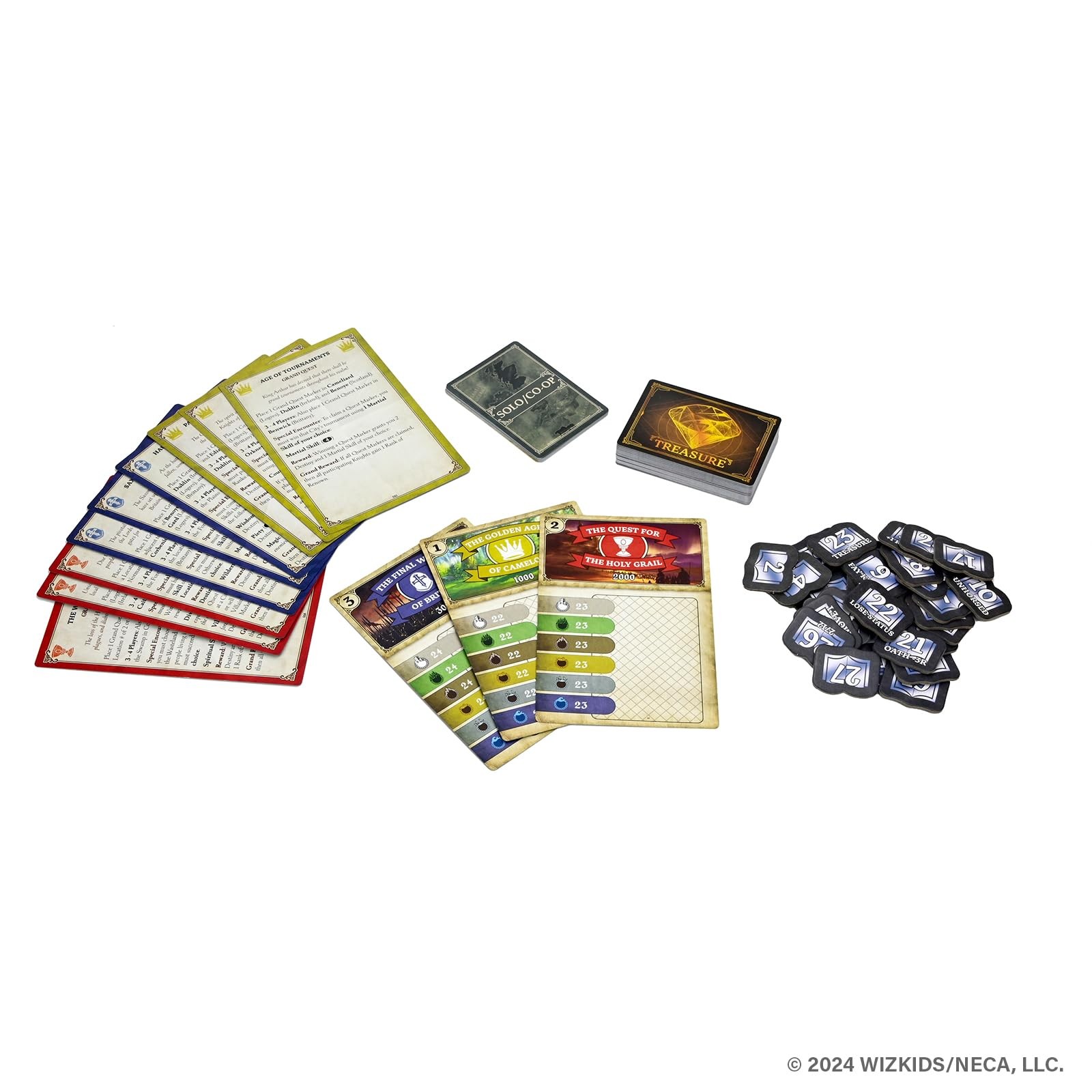 Tales of The Arthurian Knights 4.5 x 11 x 0.1 inches, Multicolor