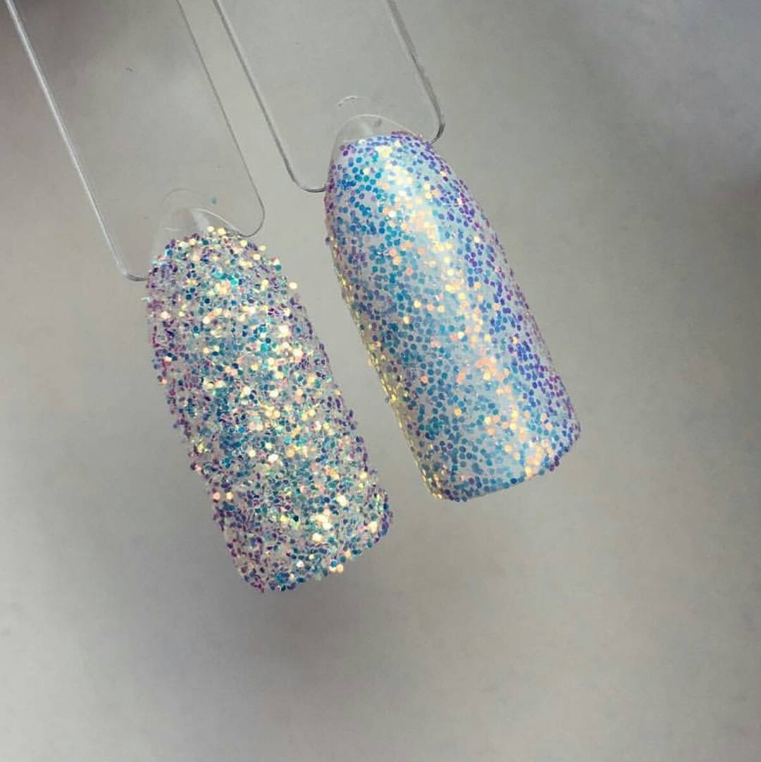 CINDERELLA PIXEL GLITTER NAILS ART AB IRIDESCENT Trend Mirror 500 gram