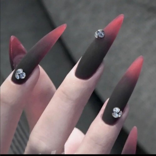 Curve Fake Nails Clear Natural Acrylic Artificial Nail Art Tips 500pcs
