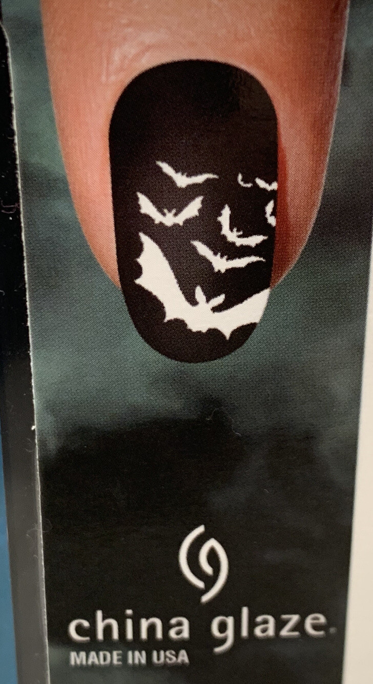 Ghoulish Stamping Kit China Glaze Halloween USA Goblin core
