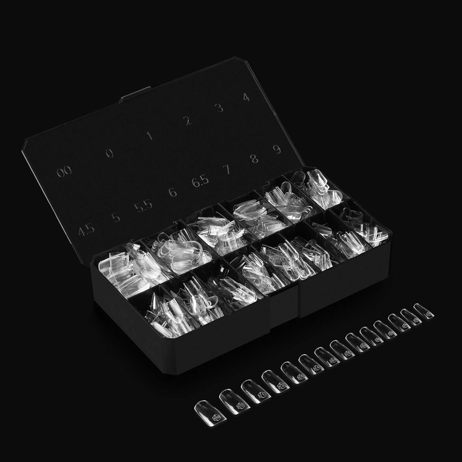Apres Gel-X Natural Square Medium (Box of 600 Tips)