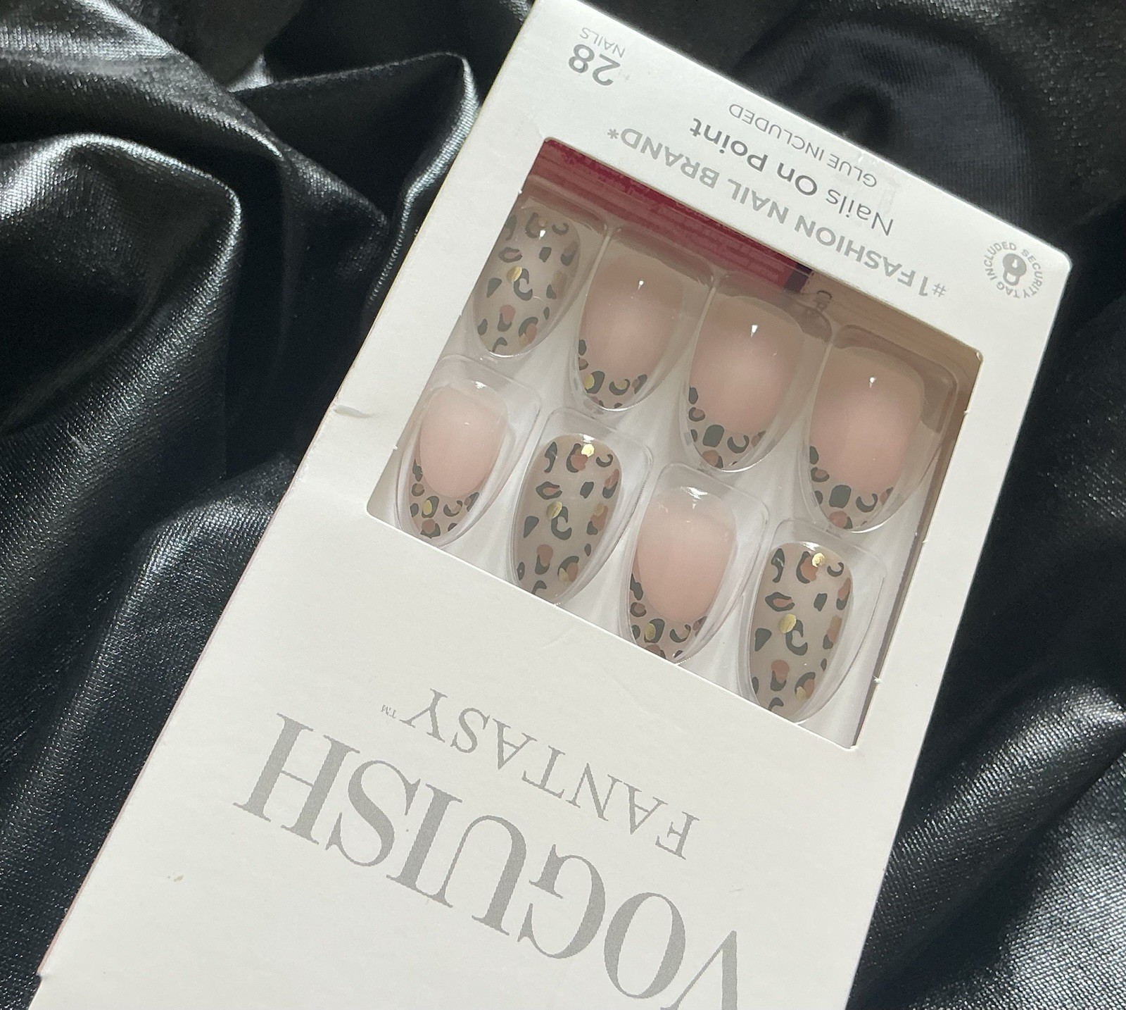 Kiss Voguish Fantasy Leopard Print Press On Nail Set Of 28~Includes Free Gifts💝