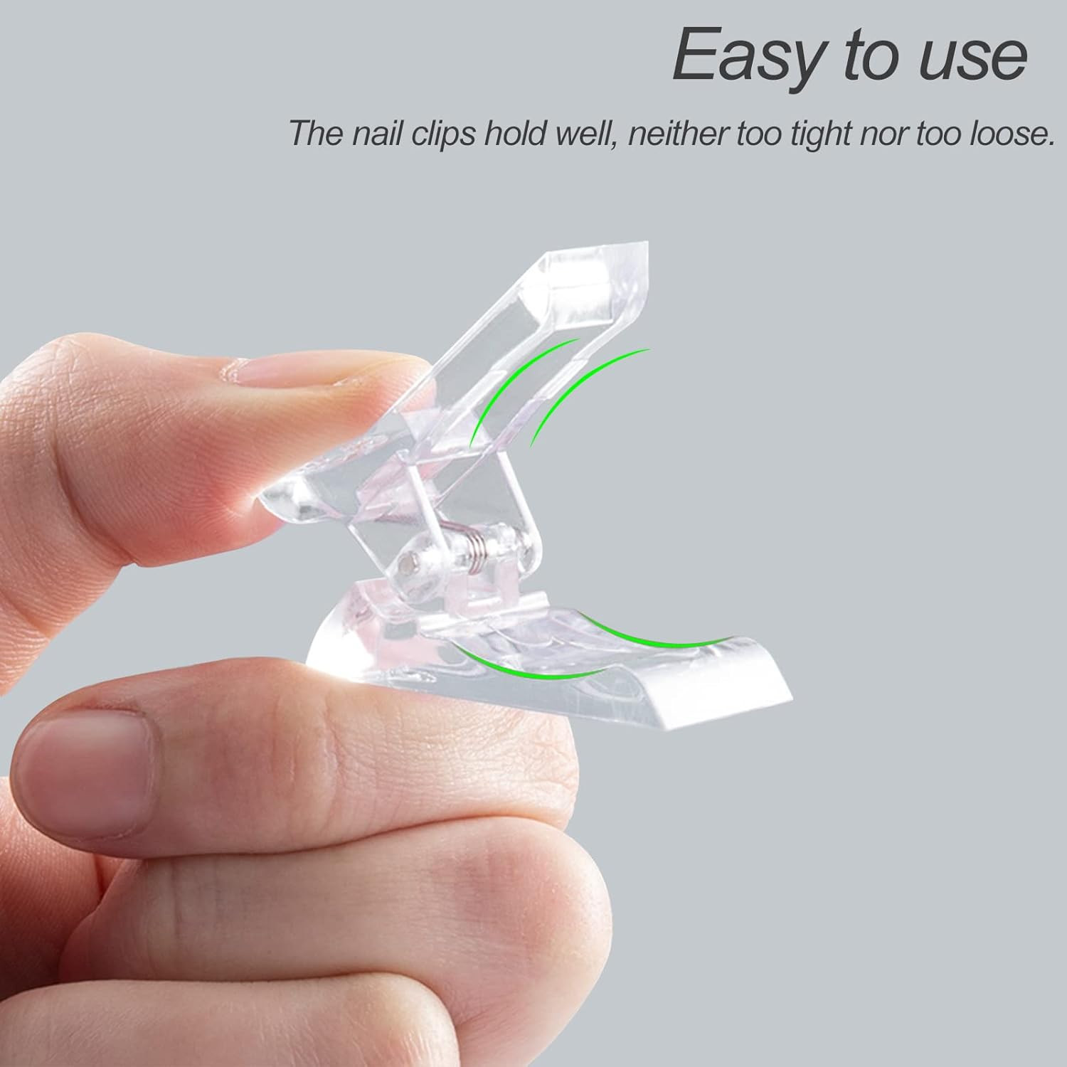 10PCS Nail Tips Clip Quick Building Poly Builder Gel DIY Extension Clamp Clips