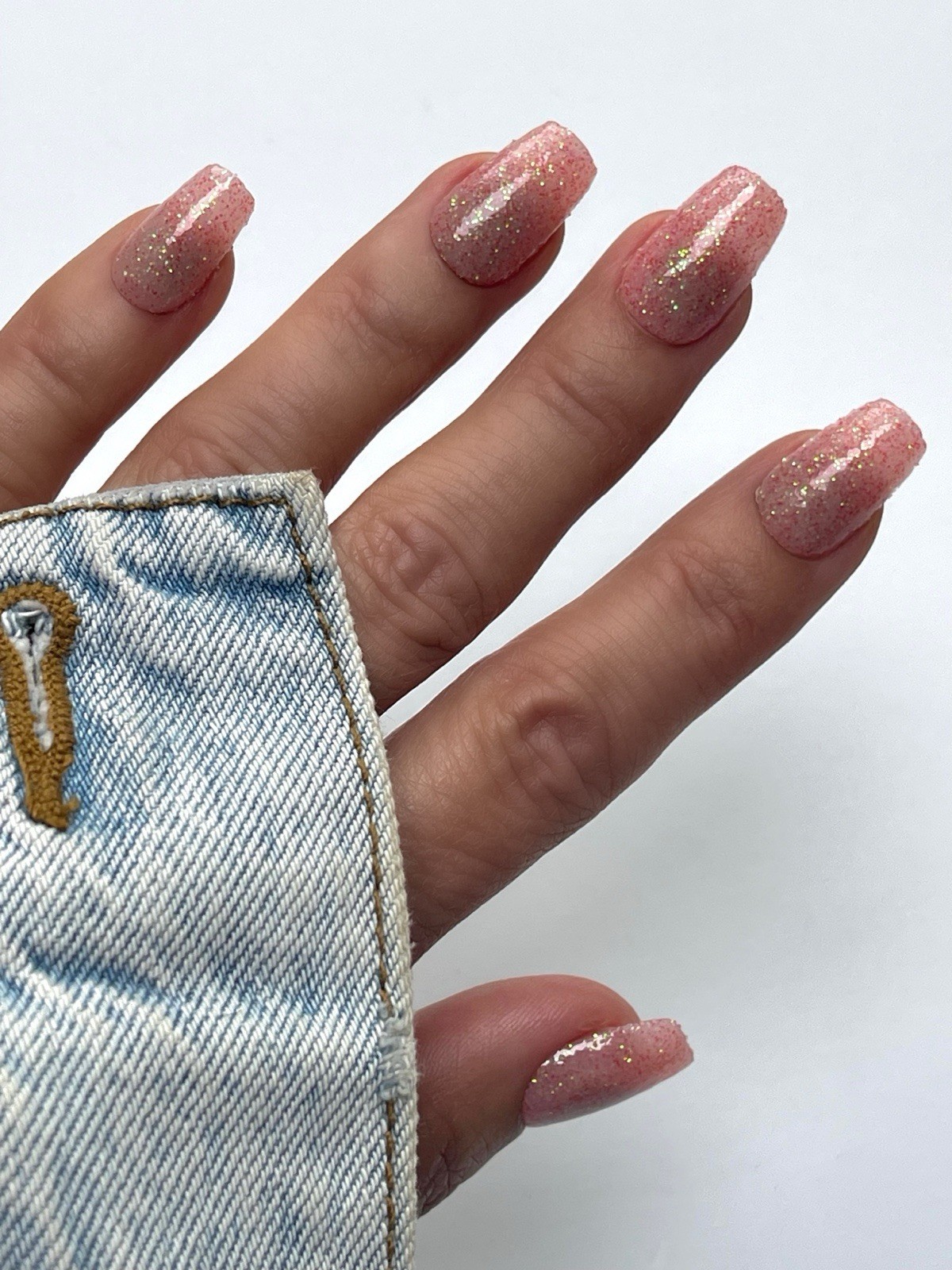 Red Aspen Press On Nails, Medium Coffin, Leilani’s Lessons in Commitment