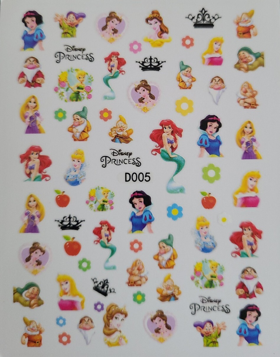 Disneys Princess Nail Stickers