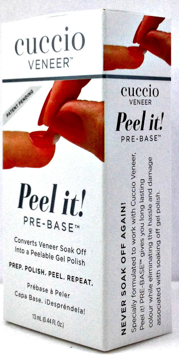 NEW ITEM – Cuccio Veneer – Peel It! Pre-Base Coat – 0.44oz/13ml