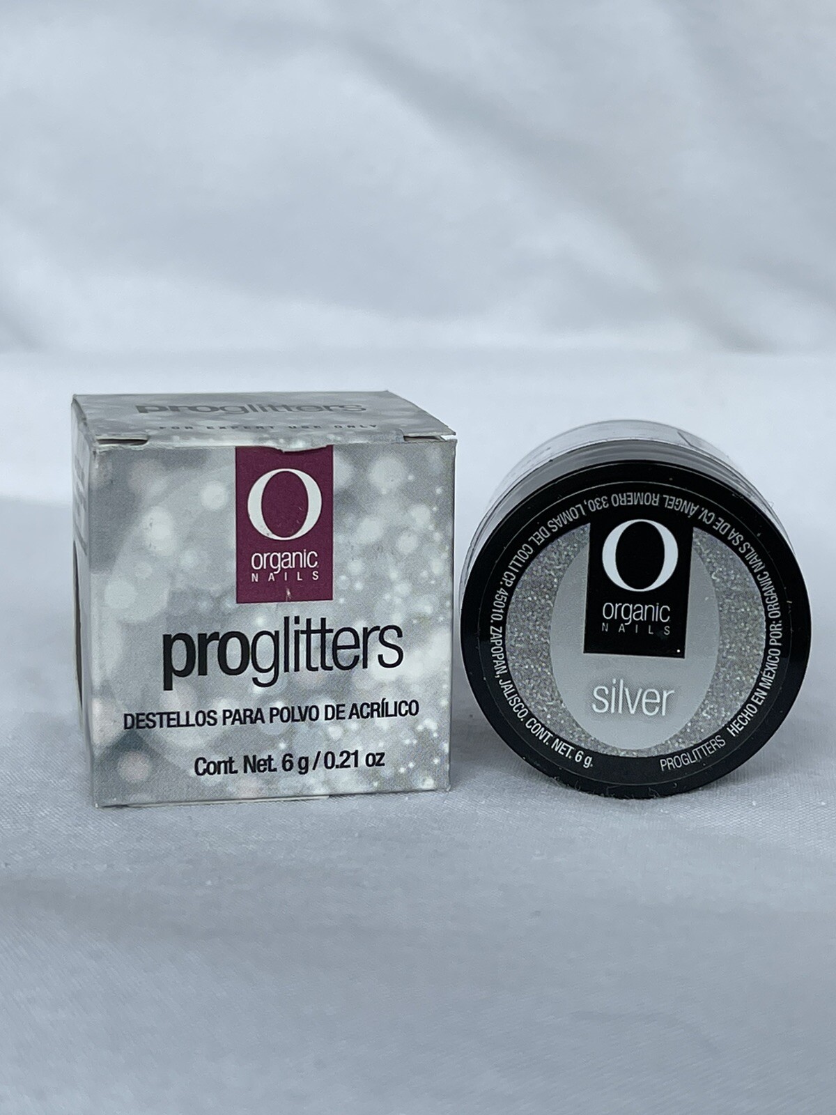 Organic nail ProGlitters / Ultrafine Glitters /iridiscentes 6g
