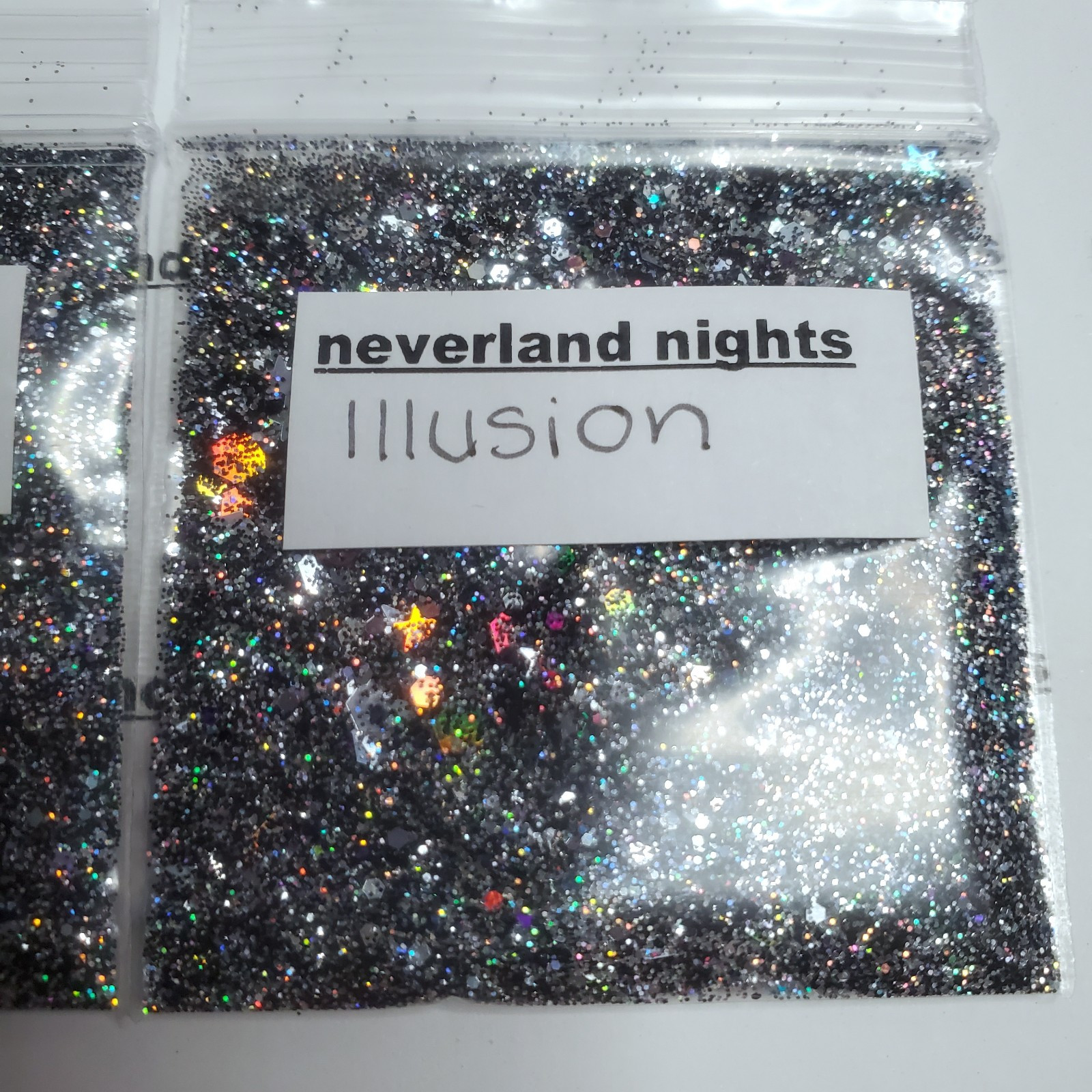 Illusion | Holographic Glitter Mix|Nail Art|Accent nail|Acrylics & Gels 1tsp
