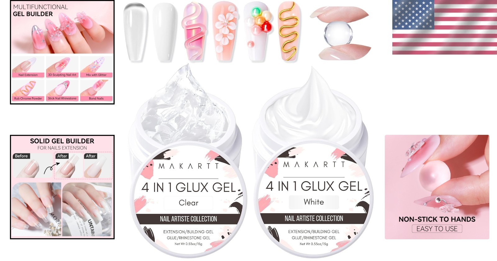 Professional 3D Sculpting Gel for Nails
