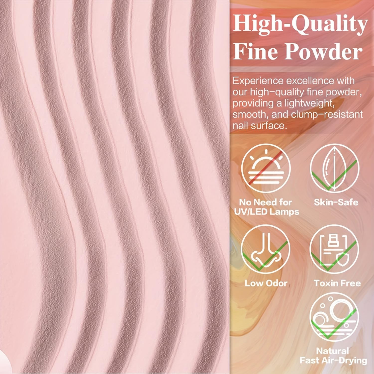 finger secret Basic Acrylic Nail Kit,Acrylic Powder and Liquid Multicolor-A2