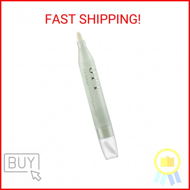 OPI Correct Clean Up | Refillable Nail Polish Remover Corrector Pen | Gentle & N