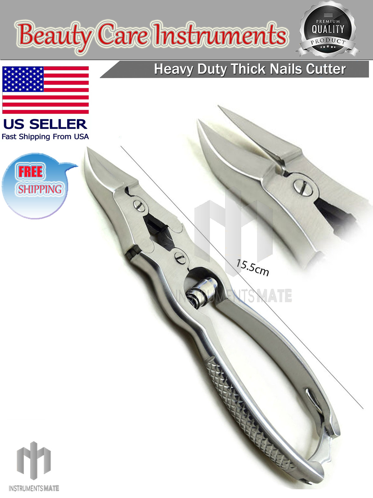 Cantilever Toe Nail Clipper Nipper Cutter Podiatry Chiropody Beauty Instruments