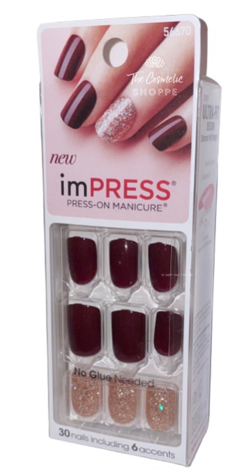 Kiss Impress Press On Short Length Nails You Choose 1 or More! New!Qty Discounts