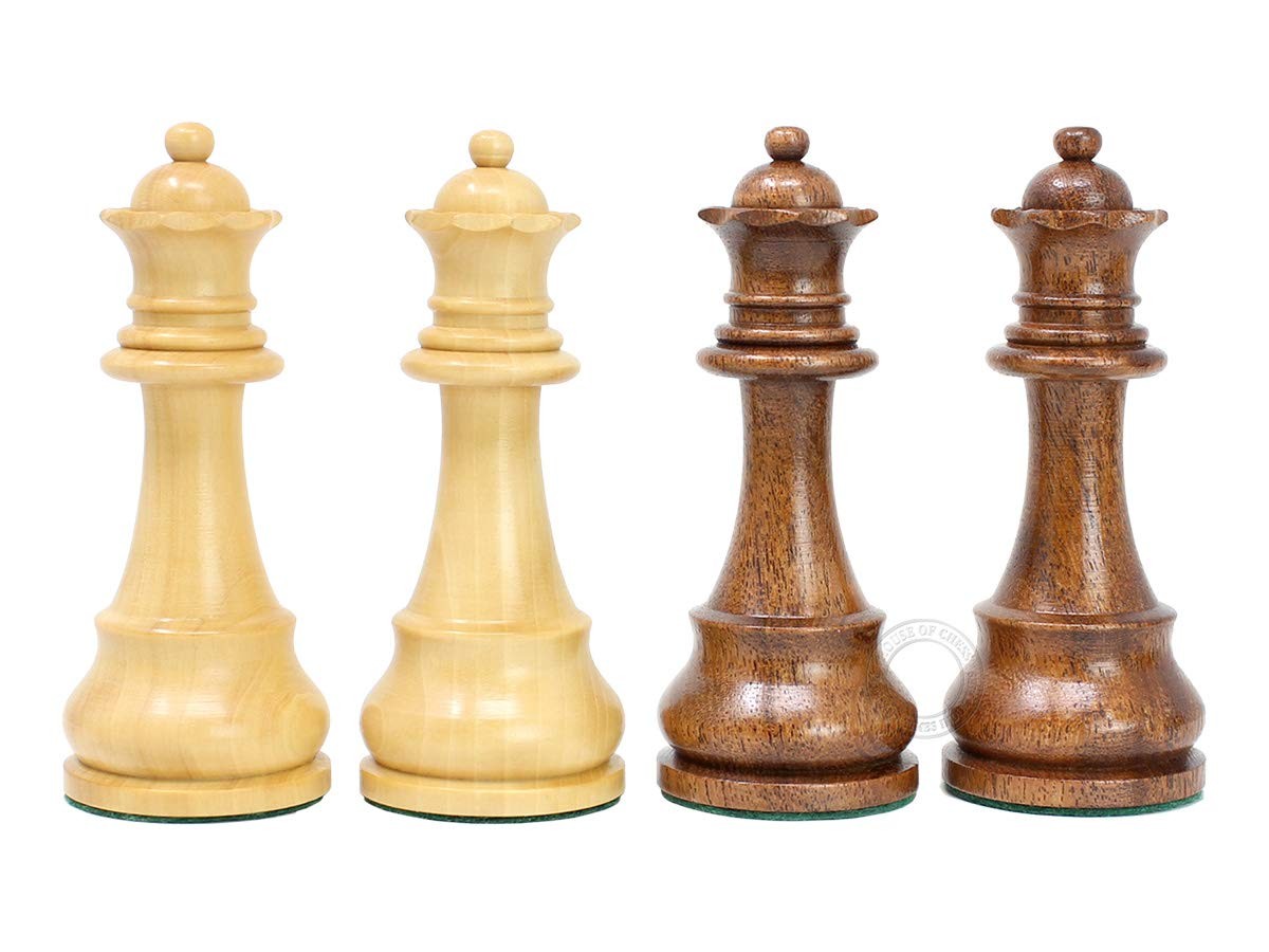 House of Chess – Tournament King Height: 3.75 inches (95 mm), Bronze