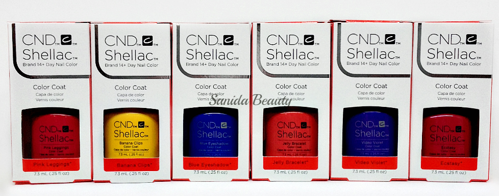 CND Gel Polish .25oz- Pick any Color From NEW WAVE Collection- Shellac