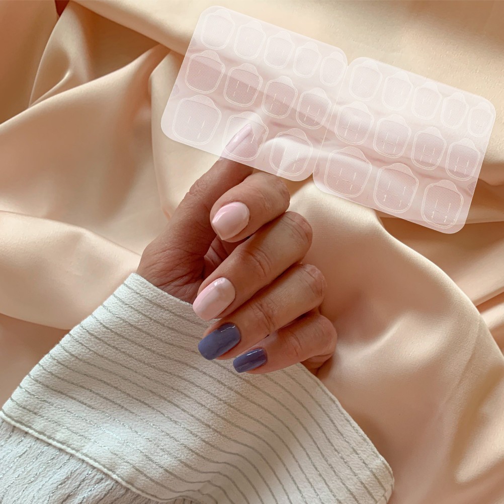 50 Sheets Adhesive Tabs for Press on Nails Double Side Glue Sticker