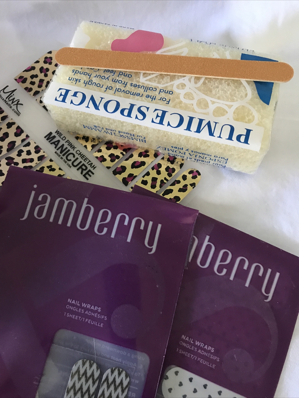 Asst Lot Various Minx Jamberry Loreal Lingerie Nail Wraps Kiss Decals