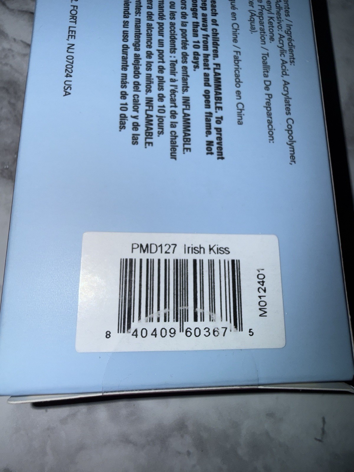 New Kleo Kolor Press-On Gel Nails – Almond Irish Kiss