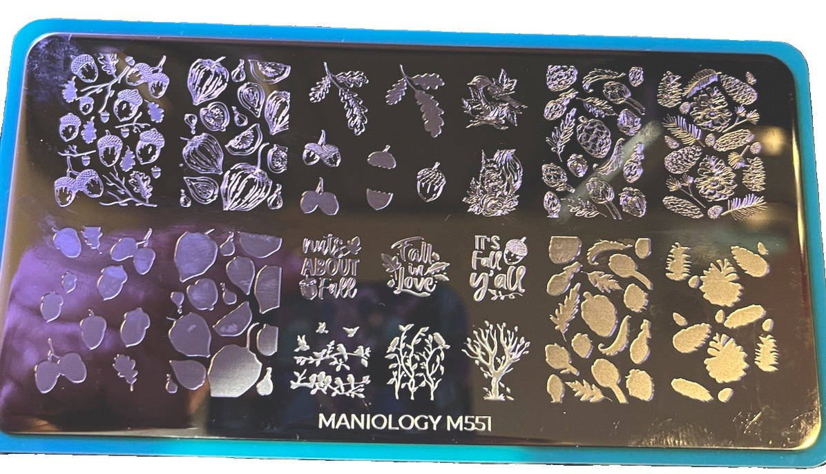 Maniology Nail Stamping Plates – Fall Lot 1
