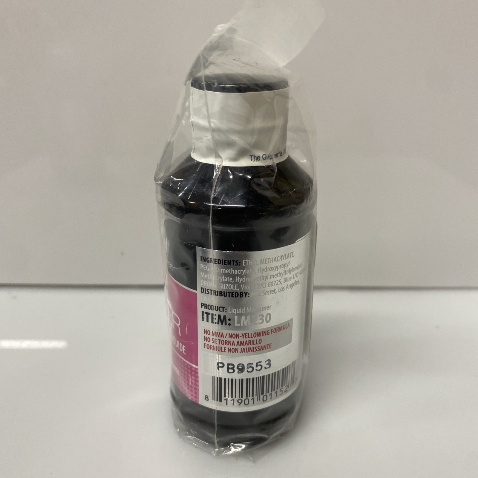 Mia Secret Professional Acrylic Nail System Liquid Monomer 4 Fl Oz