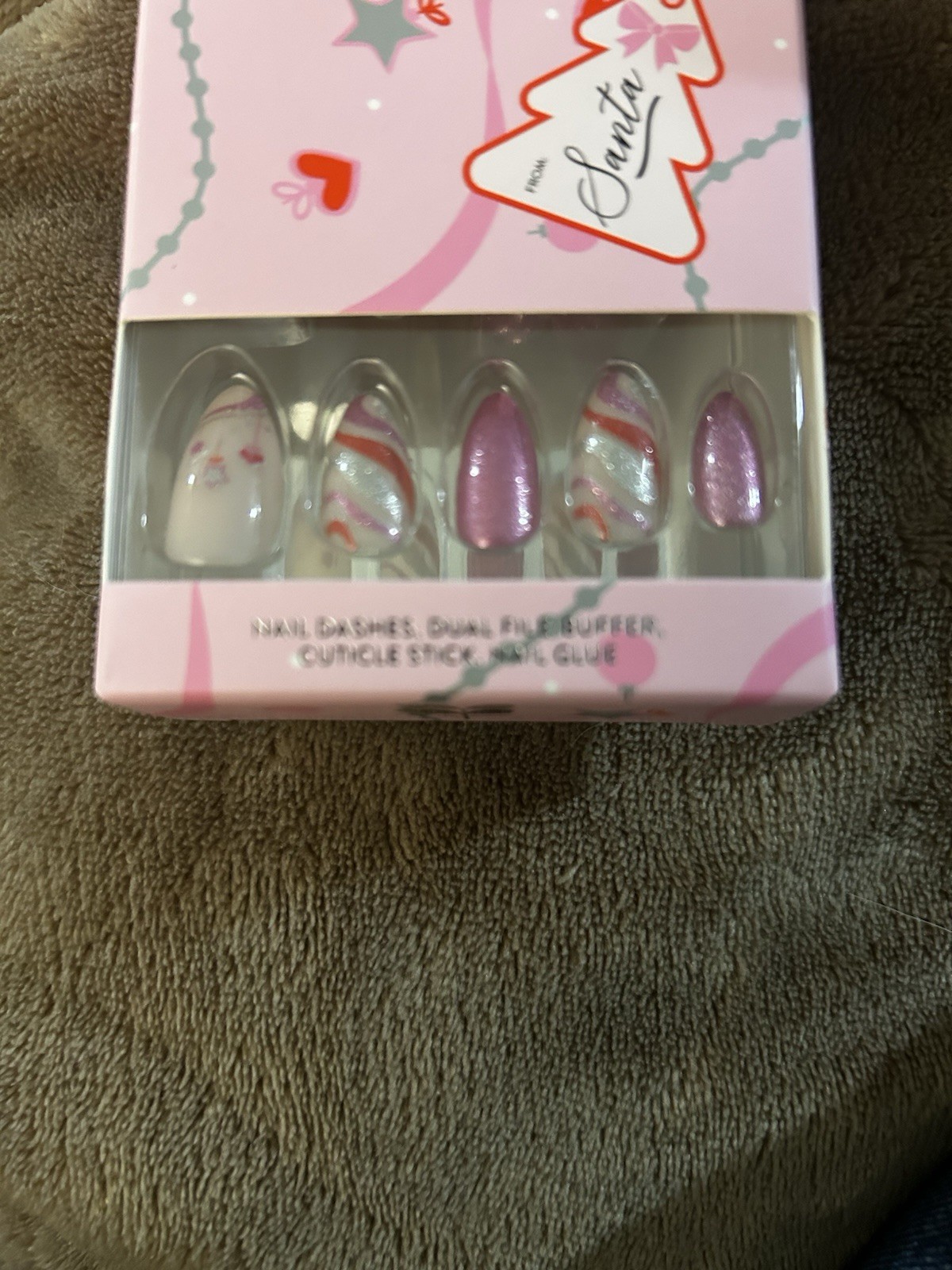 Red Aspen Nail Dashes Light The Tree Lena