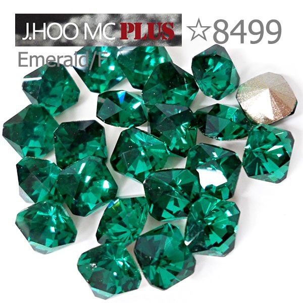 J.HOO Crystal 8499 Kaleidoscope Square V-Cut Fancy 6mm Nail Art (10pcs)