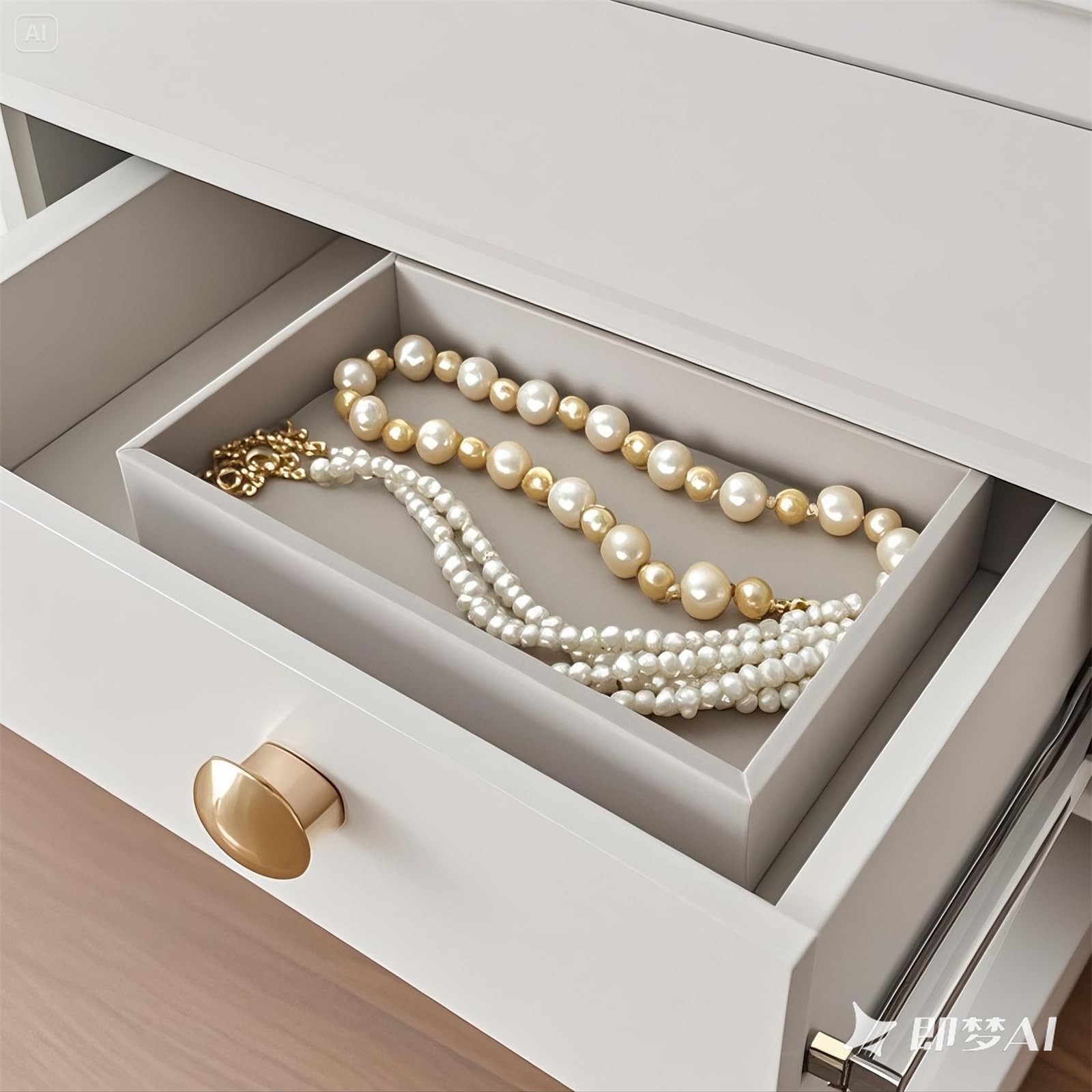 SCIKHEFT Stackable Jewelry Organizers and Storage with Velvet Jewelry Trays, …