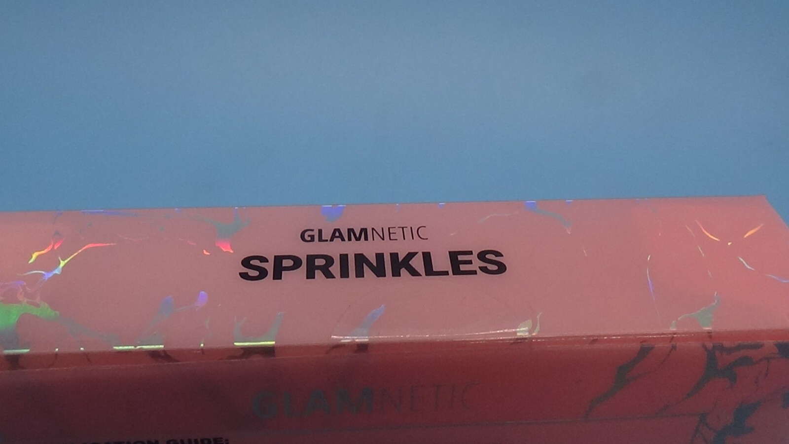 Glamnetic Press On Nails Sprinkles Reusable Semi-Transparent 24 Nail Kit w/ Glue