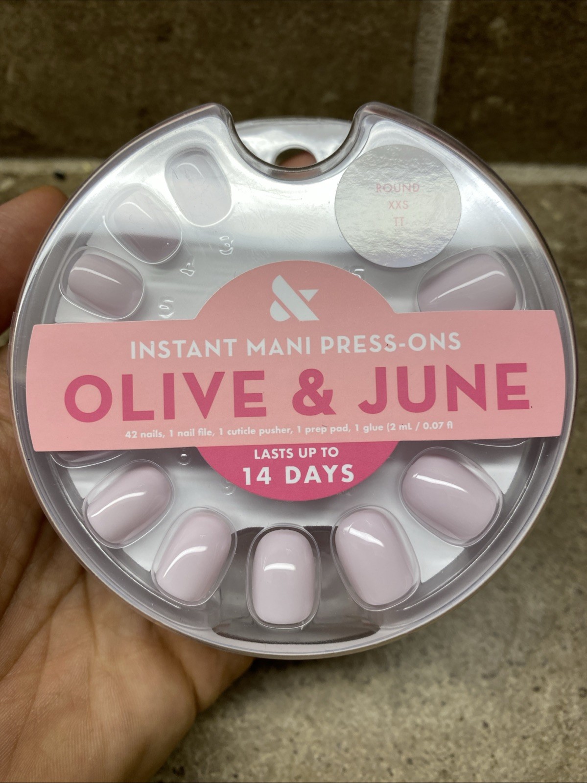 6 PACK Olive & June The Instant Mani Nails Medium Length Velvet