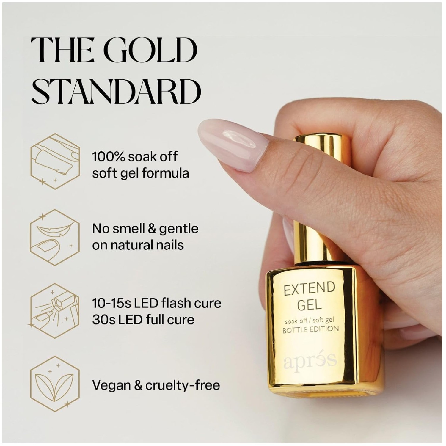 Gold Bottle Extend Gel Kit – Gel-X Bundle