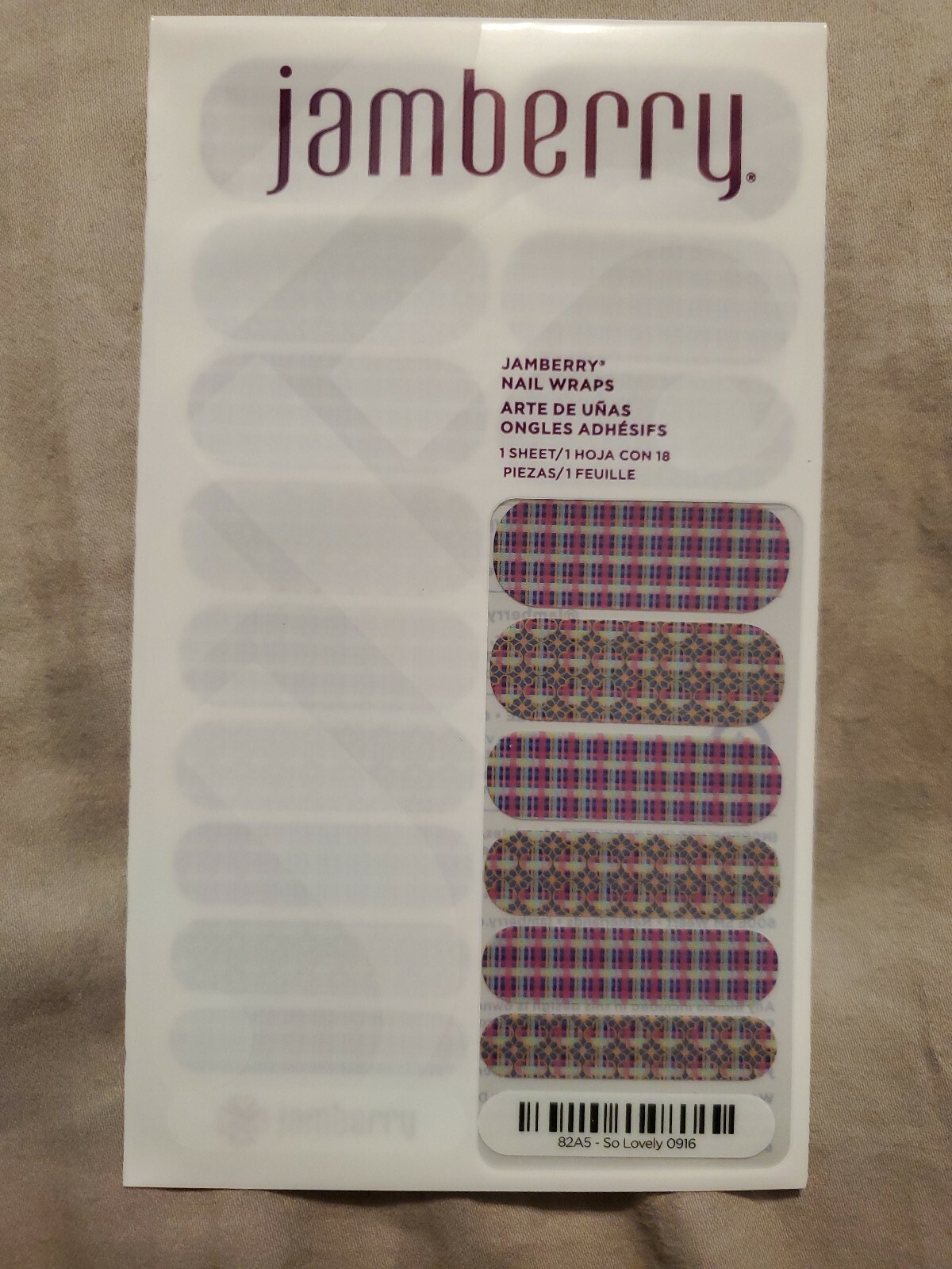 Jamberry Full Sheet So Lovely