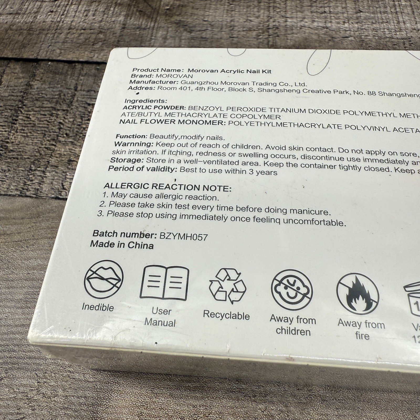 Morovan Acrylic Nail System Kit S01 Profestional