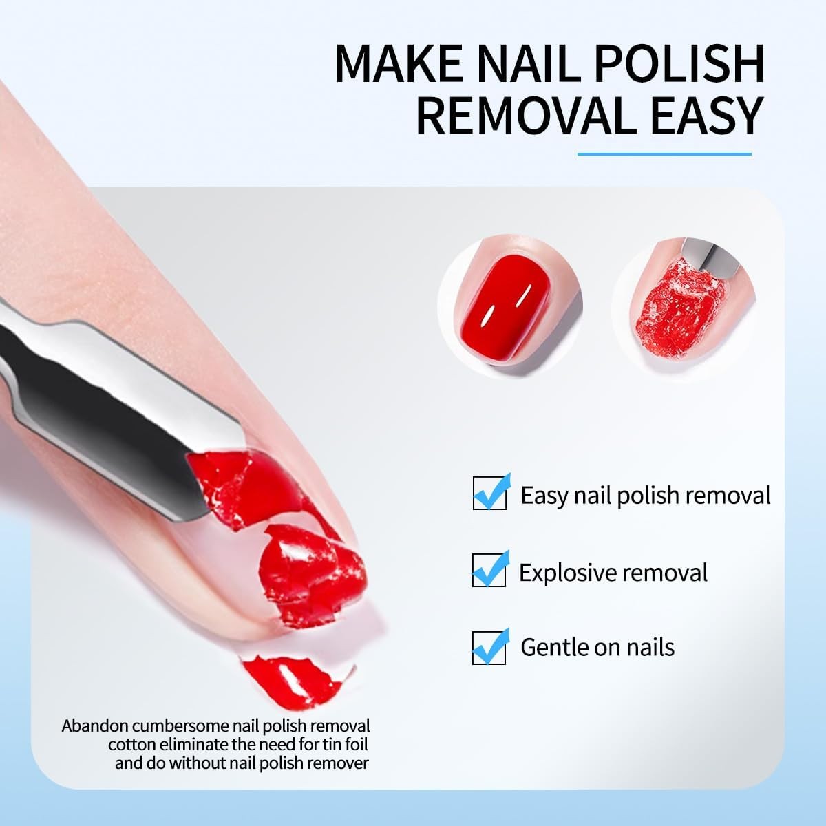 Finger Secret 18ml Magic Remover Gel Polish – Quick 1.2 Fl Oz (Pack of 1)