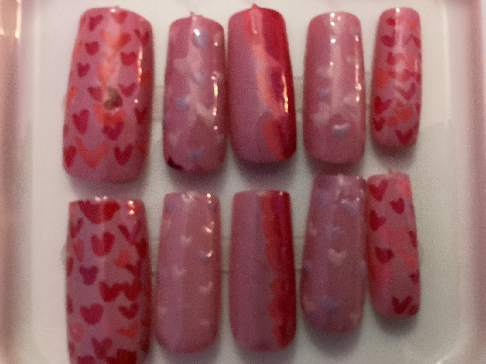 Kids Cute & Trendy Nails. Perfect For Valentine’s Day!