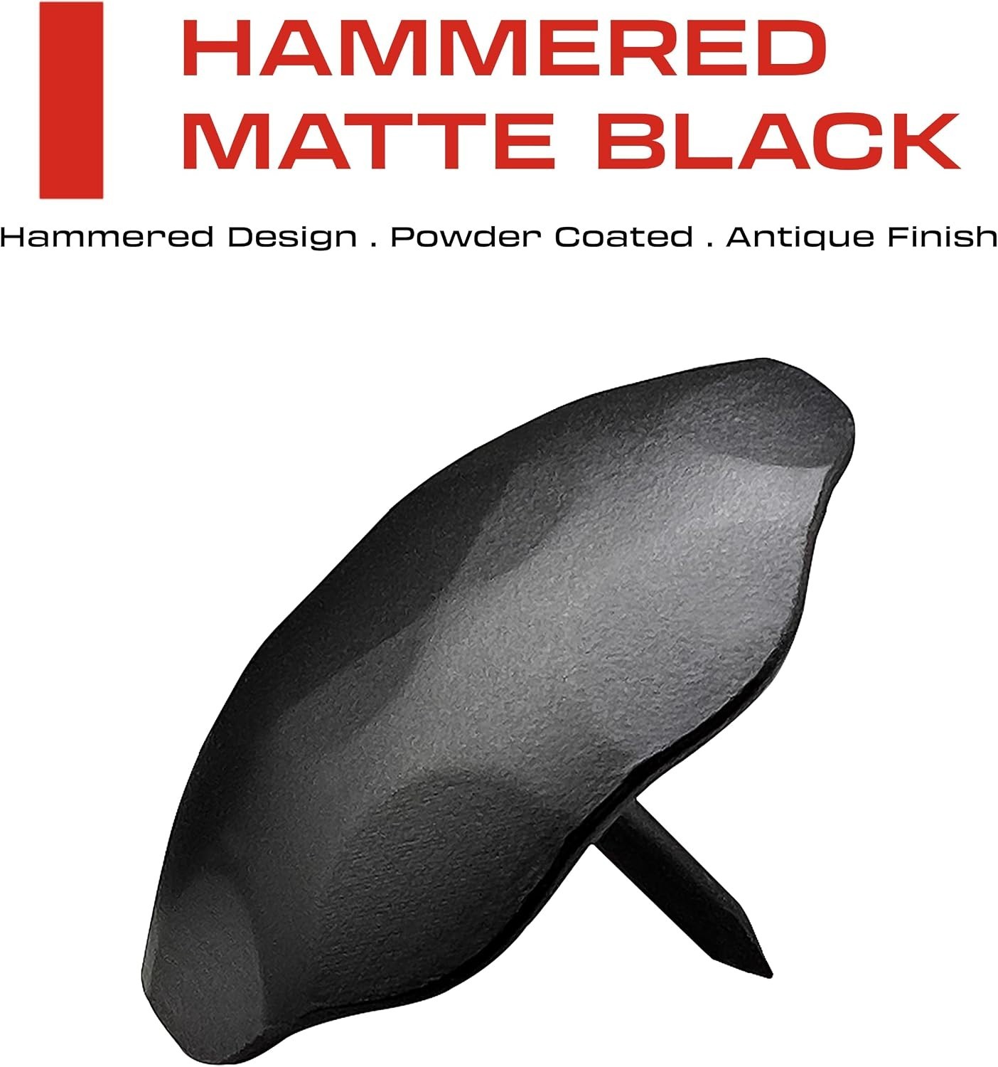 Hammered Iron Clavos – Pack of 50