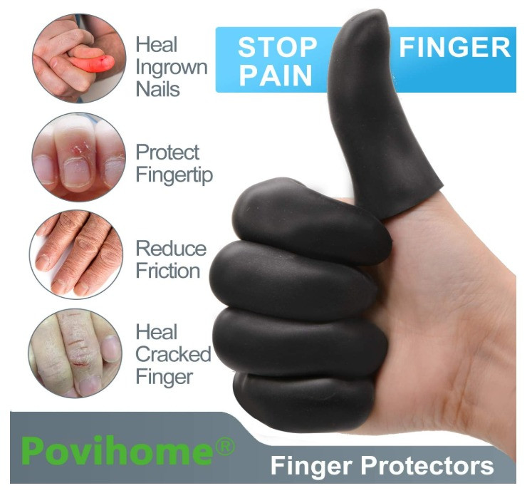 Finger Cots Protectors – Moisturizing Thumb and Finger Covers – Thickend Version