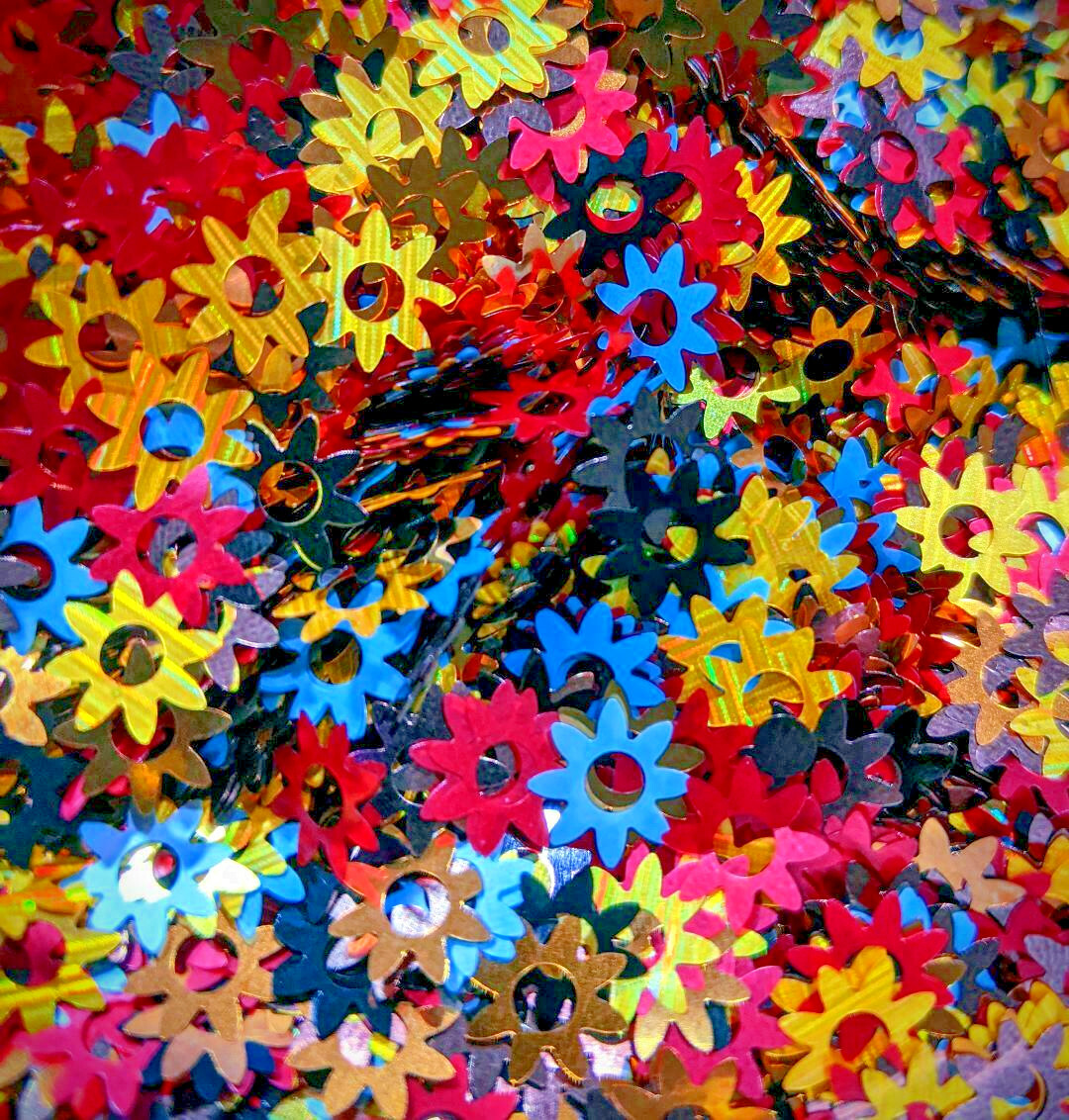 SUNFLOWER Glitter⭐U Choose Color~Nail Art•Acrylic•Gel•Body Art•Face•Festival