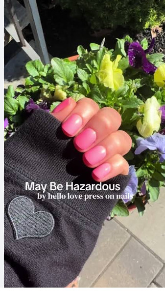 2x Hello Love Nails “Fight for your Right” 1971 AND “May Be Hazardous” 1964