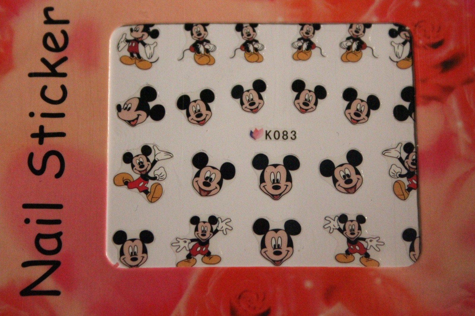 Disney Mickey ,Betty Boop 3D Nail Art Sticker Decal USA Seller Free Fast Ship