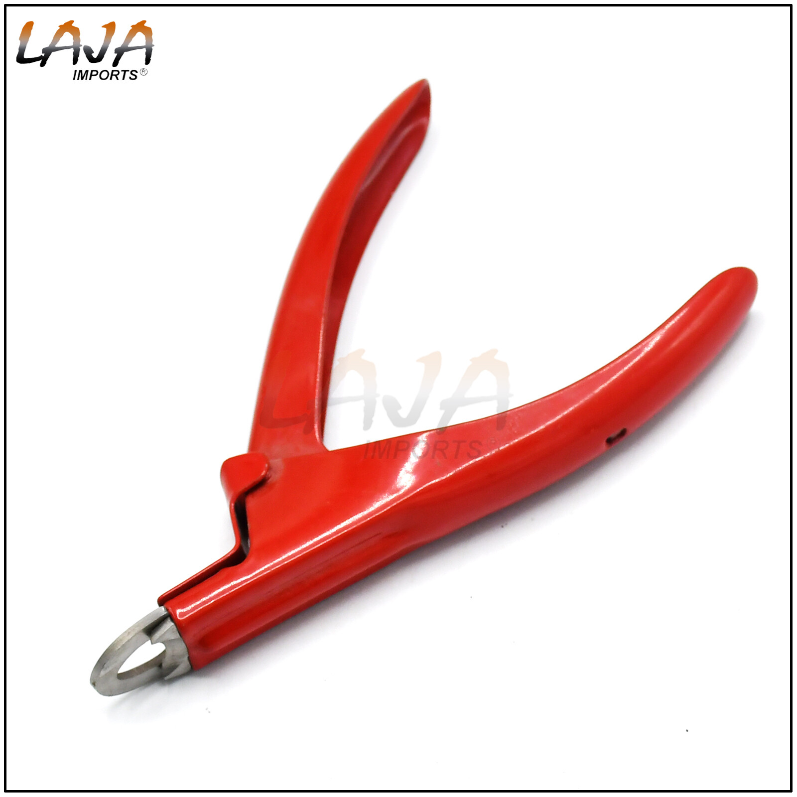 1 Pc Acrylic Uv Gel False Nail Tip Clipper Cutter Trimmer Remover Manicure (Red)