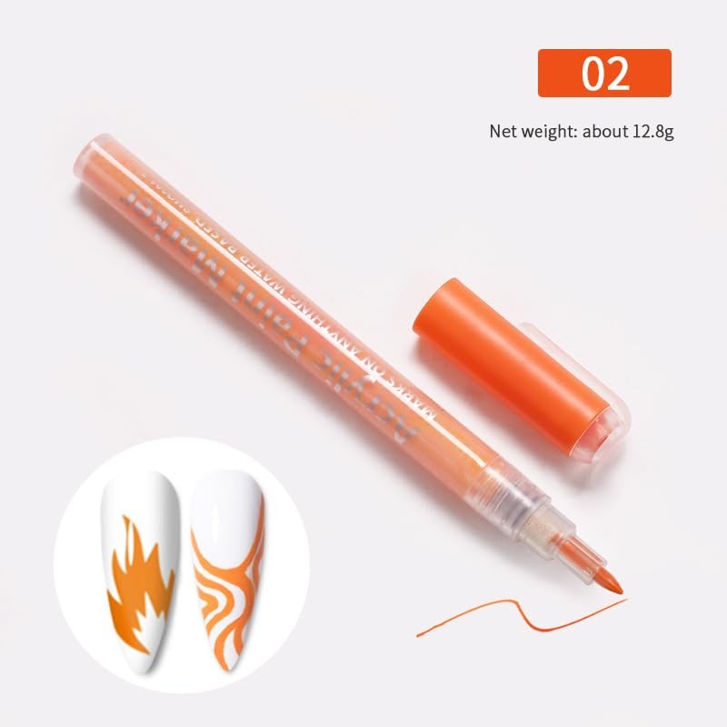 IMGDD Nail Art Pen,1 PCS Nail Polish Pen, Nail Pencil, DIY Drawing Painting P…