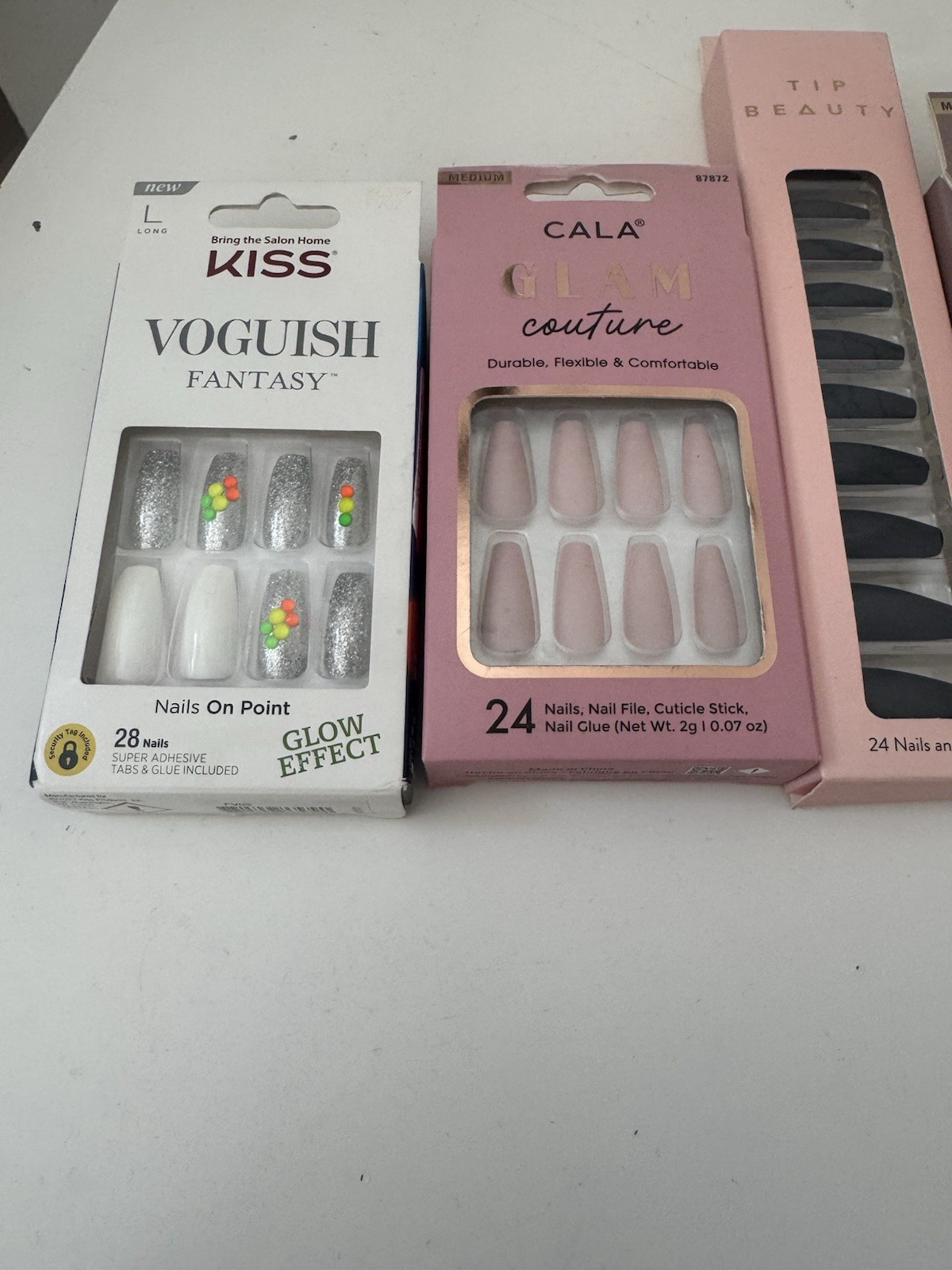 Lot of Random Assortment False Fake Press On Nails/Glue on Sets NEW
