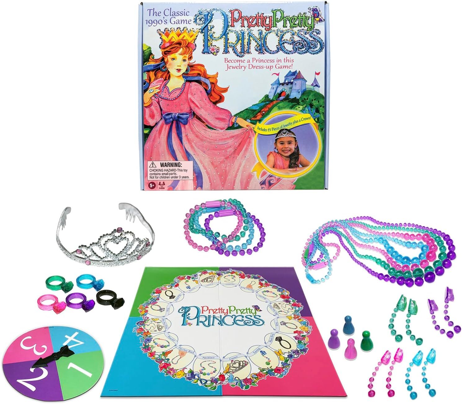 Pretty, Princess with 1990’s Artwork by Winning Moves Games USA, a…