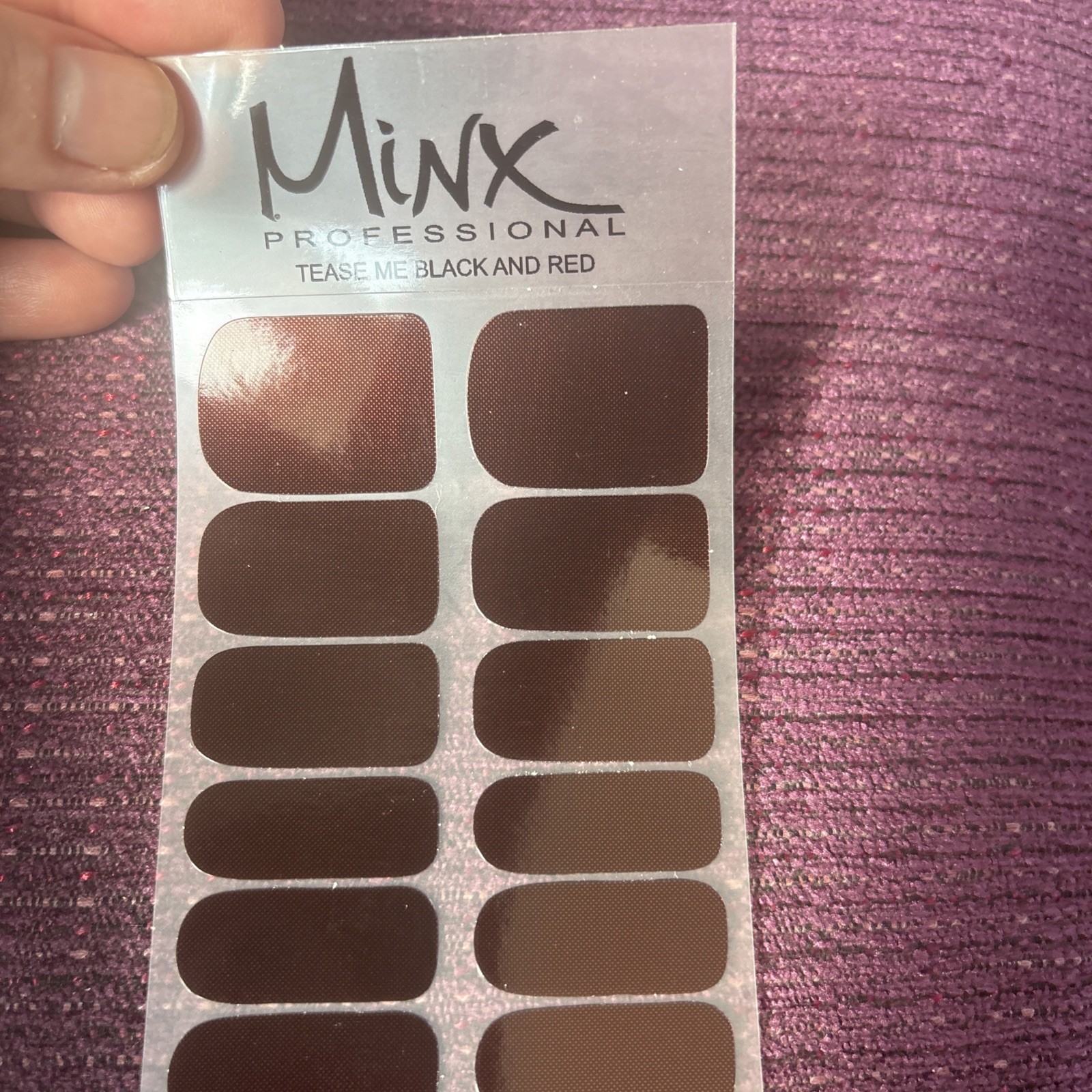 CND Minx Professional Nail Art Foils Wraps New Bundle X4 Hands Toes metallic