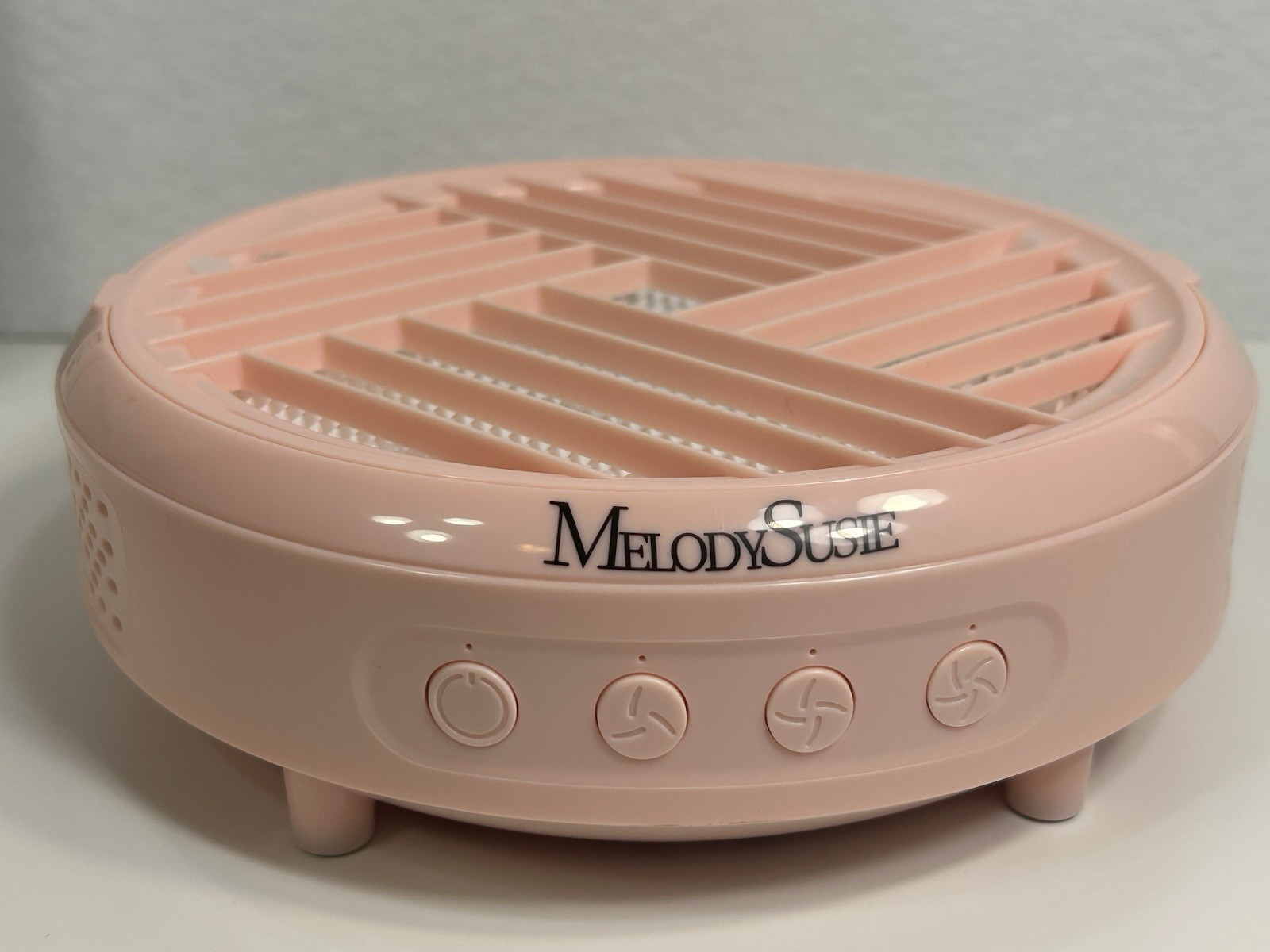 NEW MelodySusie Nail Dust Collector w/ Reusable Filter Powerful Vacuum Fan Pink